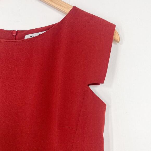 MM Lafleur The Sarah Dress Shift Career Professional Washable Size 4 Chili Flake - Picture 4 of 12